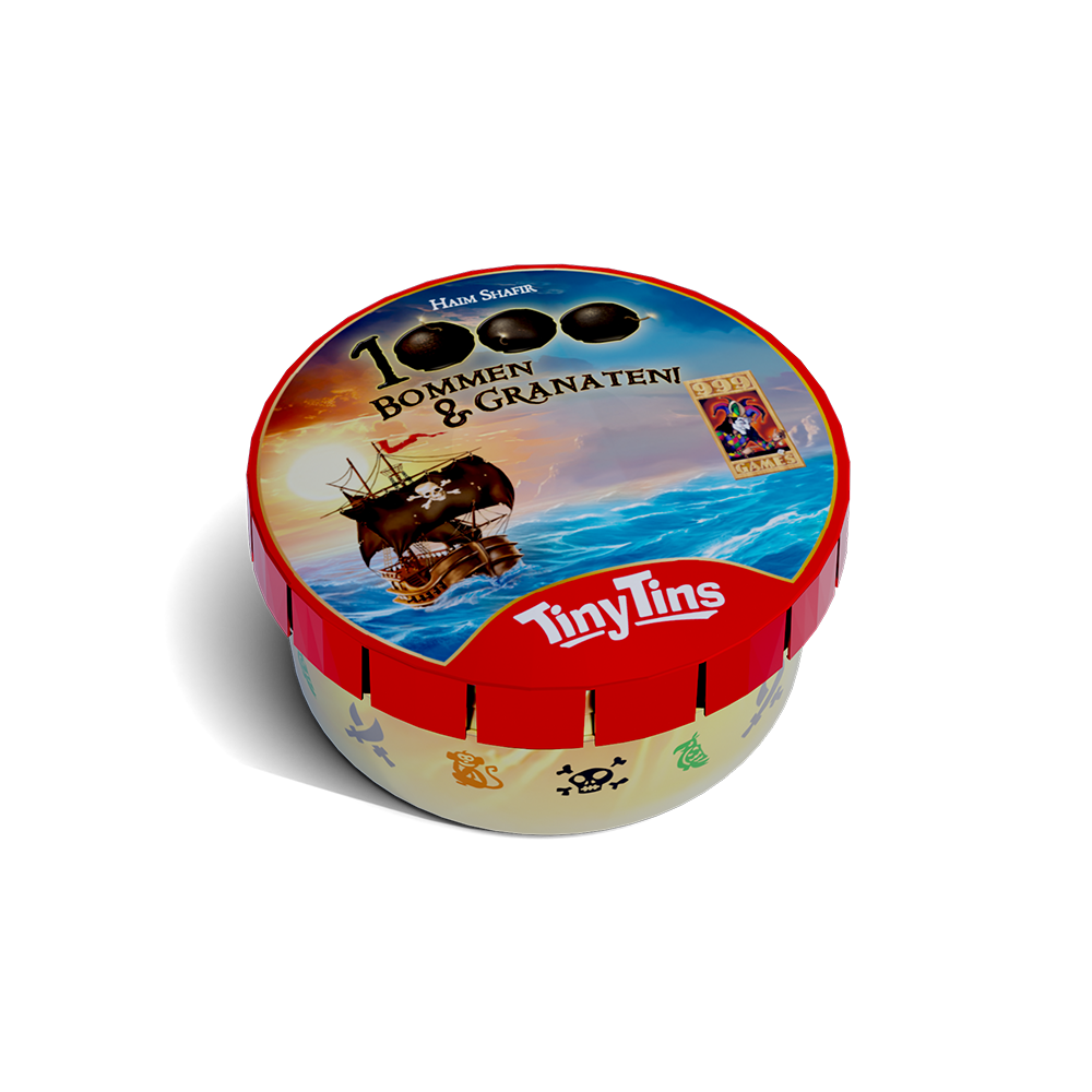 Tiny Tins: 1000 Bommen en Granaten - Dobbelspel