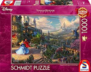 Disney Doornroosje Dansen in het magische Licht,1000 stukjes - Puzzel afbeelding