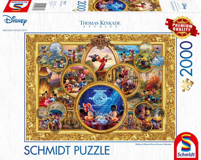 Mickey&Minnie Disney Dreams Collection, 2000 stukjes - Puzzel afbeelding