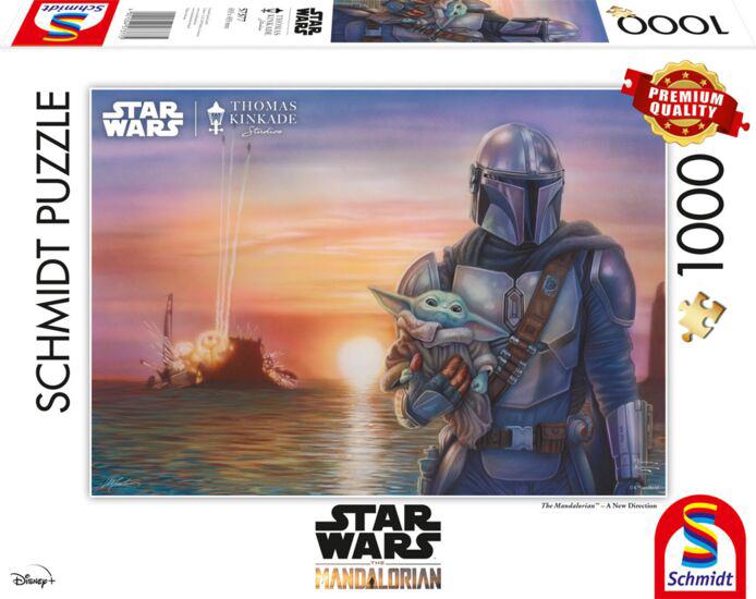 Star Wars, The Mandalorian, A New Direction 1000 stukjes - Puzzel afbeelding