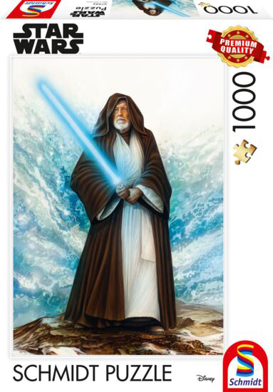 Disney: Star Wars, The Jedi Master  , 1000 stukjes - Puzzel afbeelding