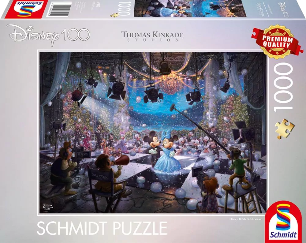 Disney 100 Jaar Editie , 1000 stukjes - Puzzel afbeelding