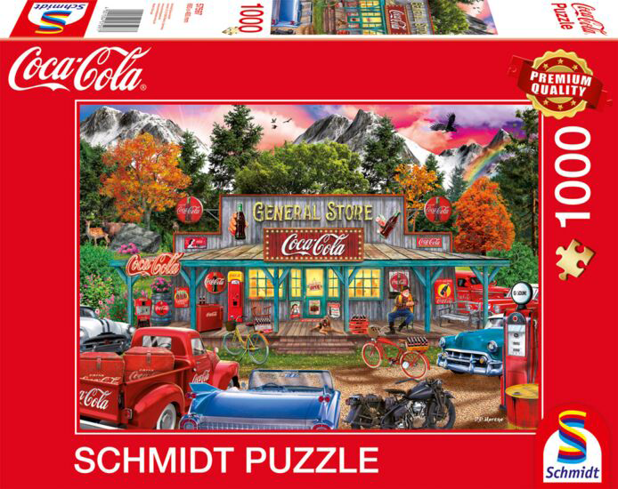 Coca Cola Shop, 1000 stukjes - Puzzel afbeelding