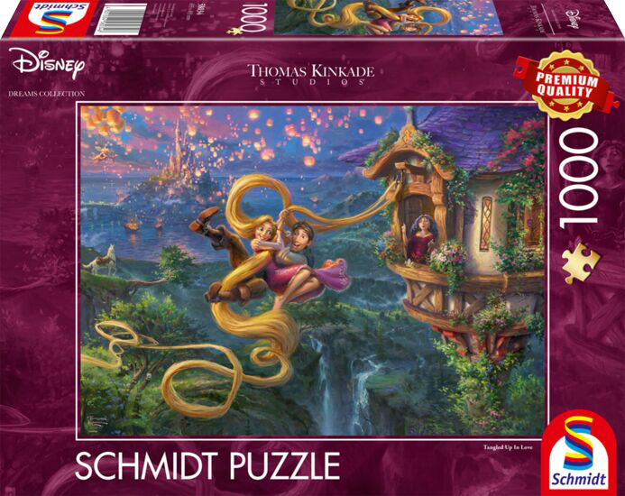 Disney, Rapunzel, Tangled up in Love, 1000 stukjes - Puzzel afbeelding