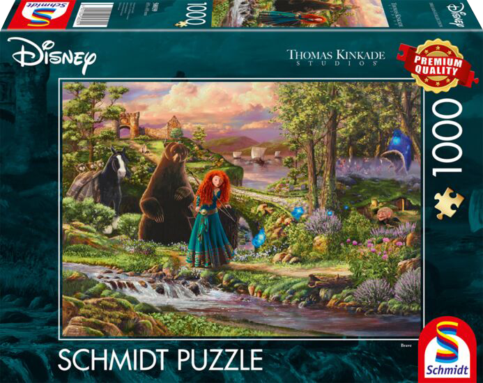 Disney, Brave, Merida, 1000 stukjes - Puzzel afbeelding