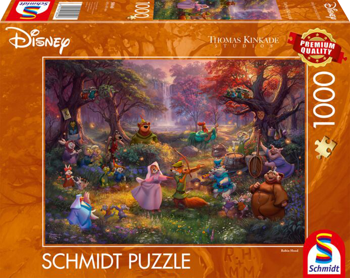 Disney, Robin Hood, 1000 stukjes - Puzzel afbeelding