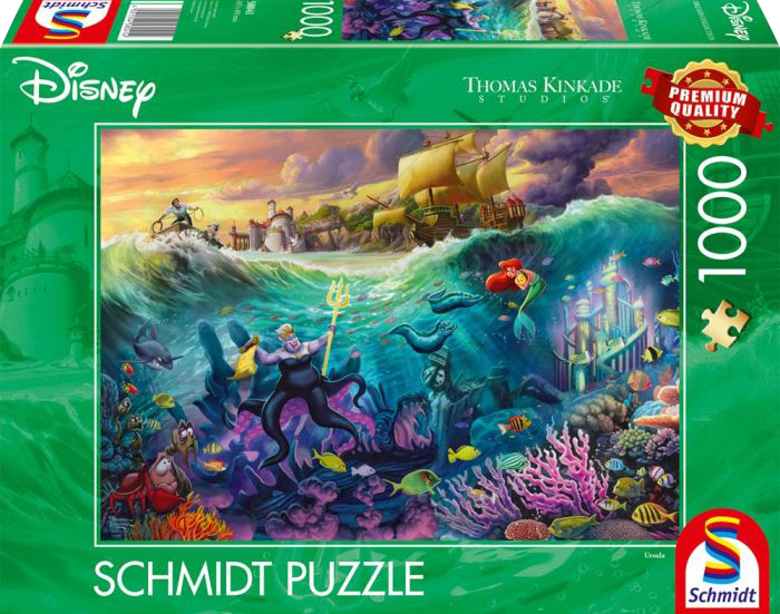 Thomas Kinkade Studios - Ursula, 1000 stukjes - Puzzel afbeelding