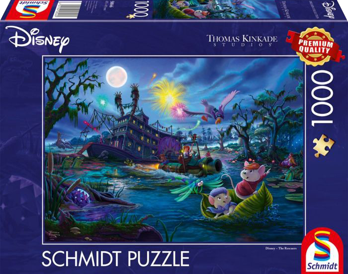 Thomas Kinkade Studios - Reddertjes 1000 stukjes - Puzzel afbeelding