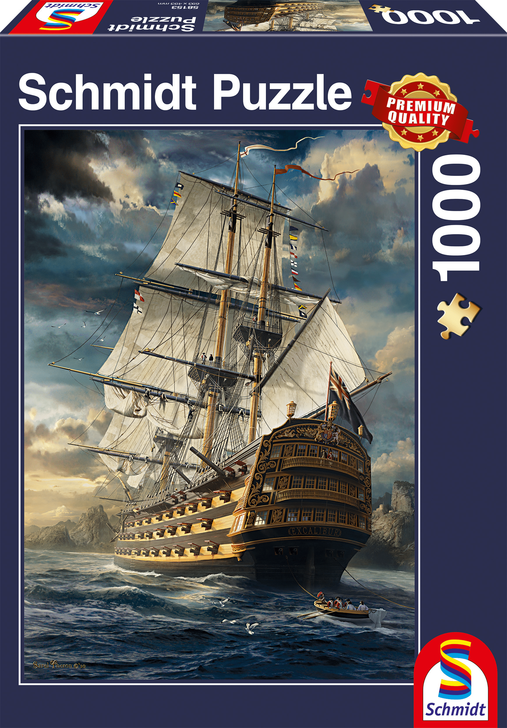 Sails set, 1000 stukjes - Puzzel
