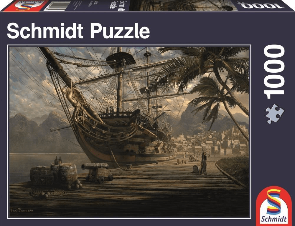 Ship at Anchor, 1000 stukjes - Puzzel afbeelding