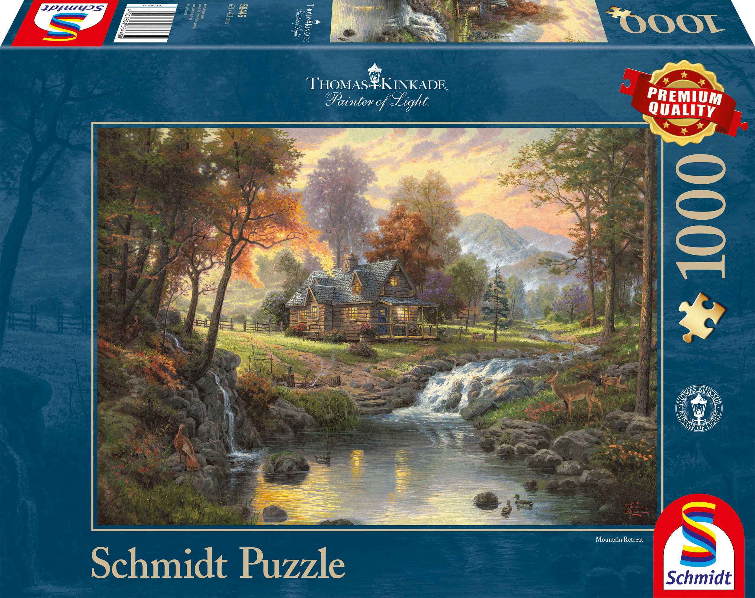 Mountain Retreat, 1000 stukjes - Puzzel afbeelding