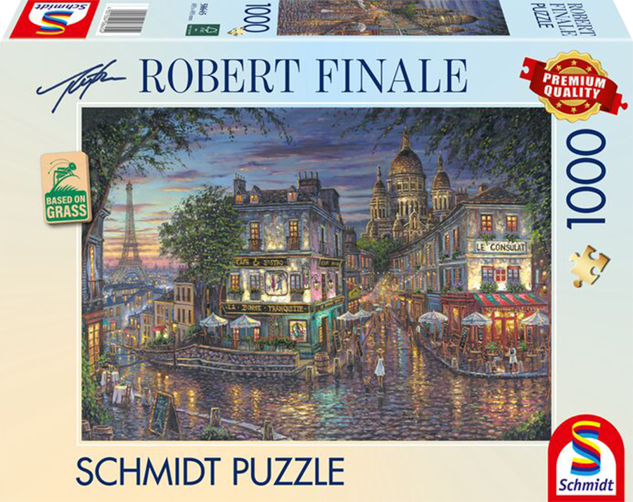 Robert Finale - Montmartre, 1000 stukjes - Puzzel afbeelding