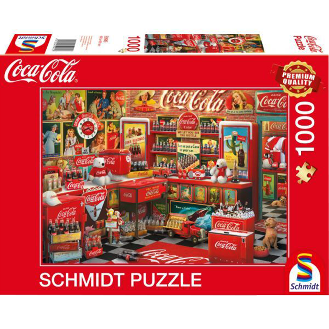 Nostalgie 1000 stukjes - Puzzel afbeelding