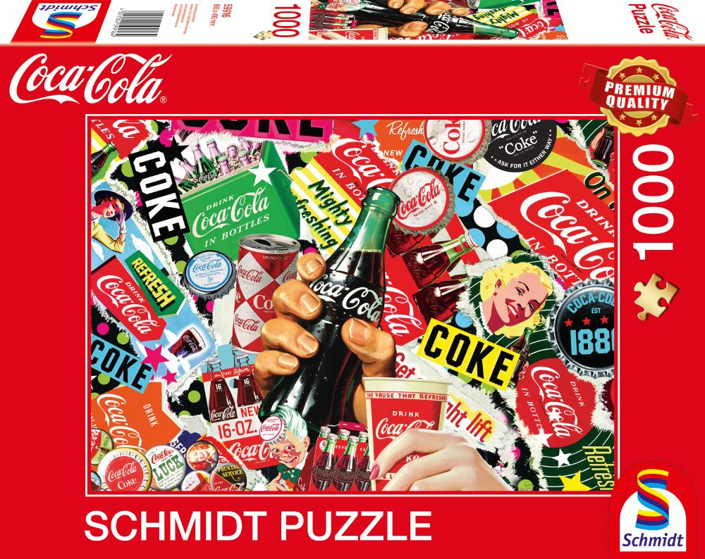 Coke it is!, 1000 stukjes - Puzzel afbeelding