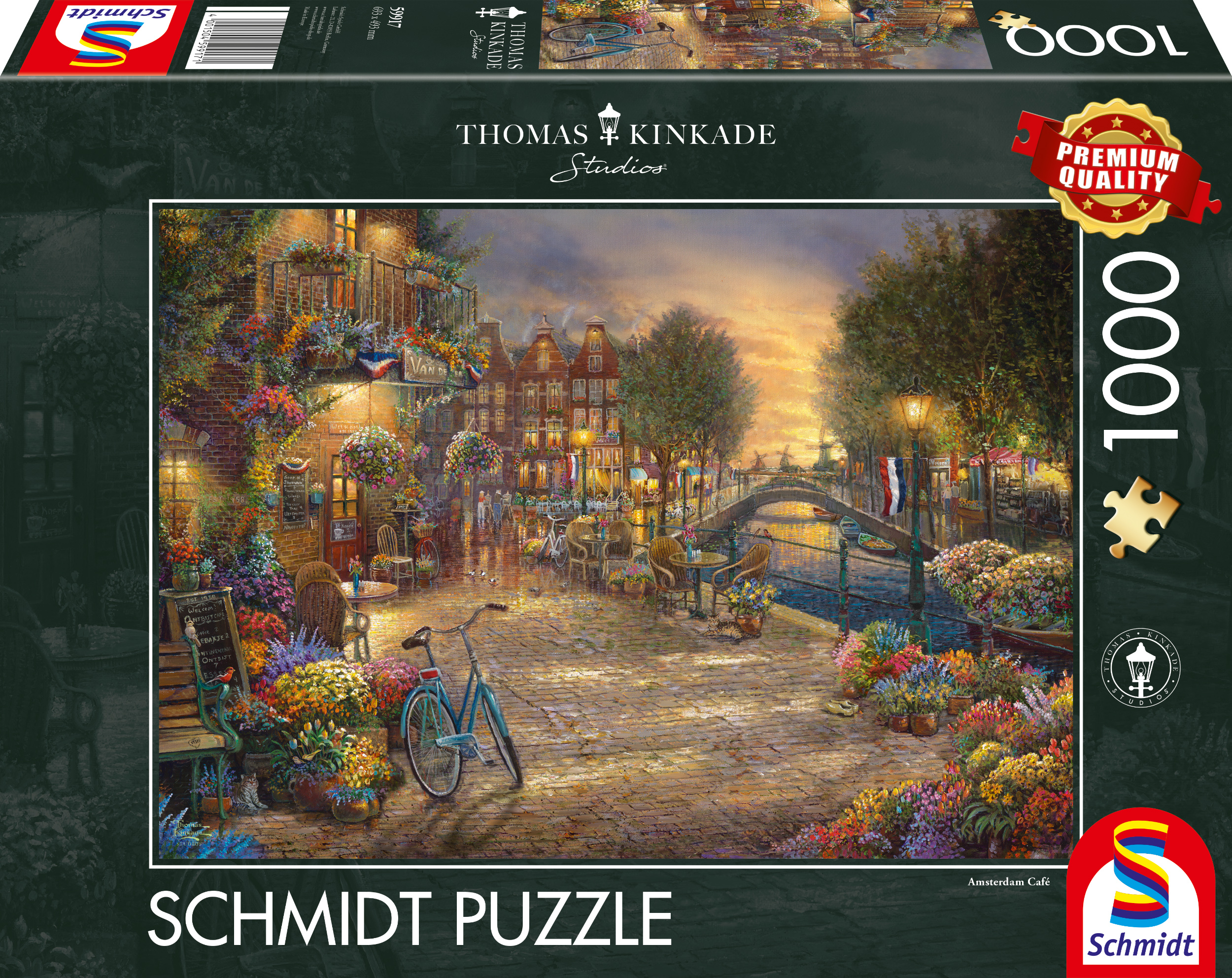 Amsterdam, 1000 stukjes - Puzzel afbeelding
