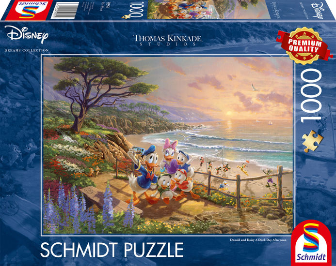 Disney Donald&Daisy, 1000 stukjes - Puzzel afbeelding