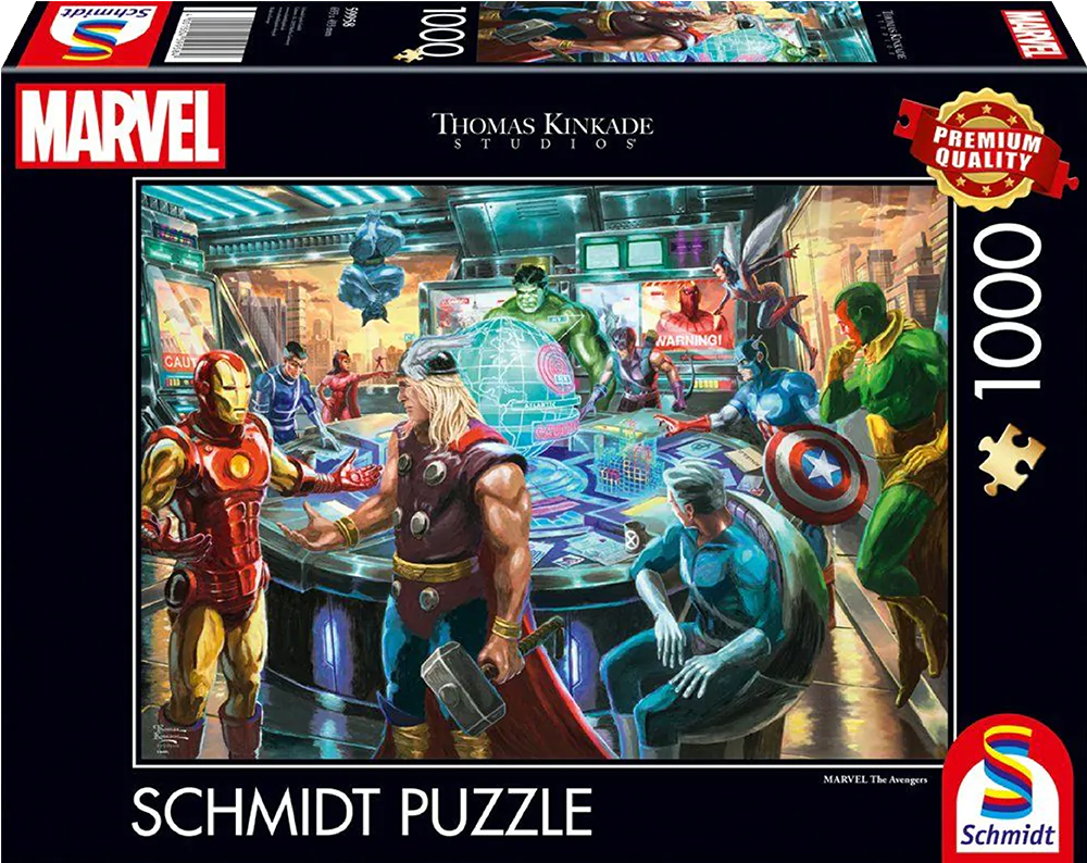 Marvel, Avengers, 1000 stukjes - Puzzel afbeelding