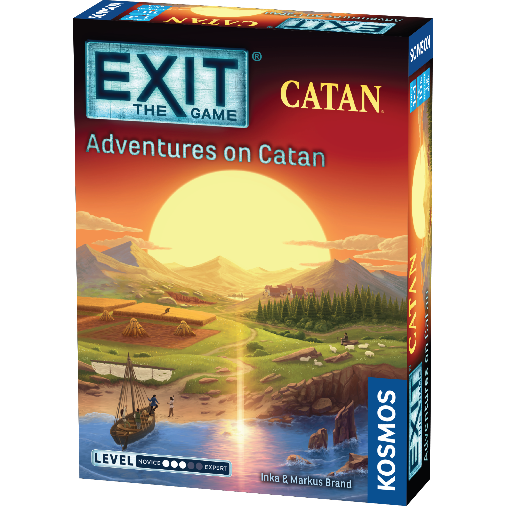 EXIT - Adventures on Catan ENG - Breinbreker afbeelding