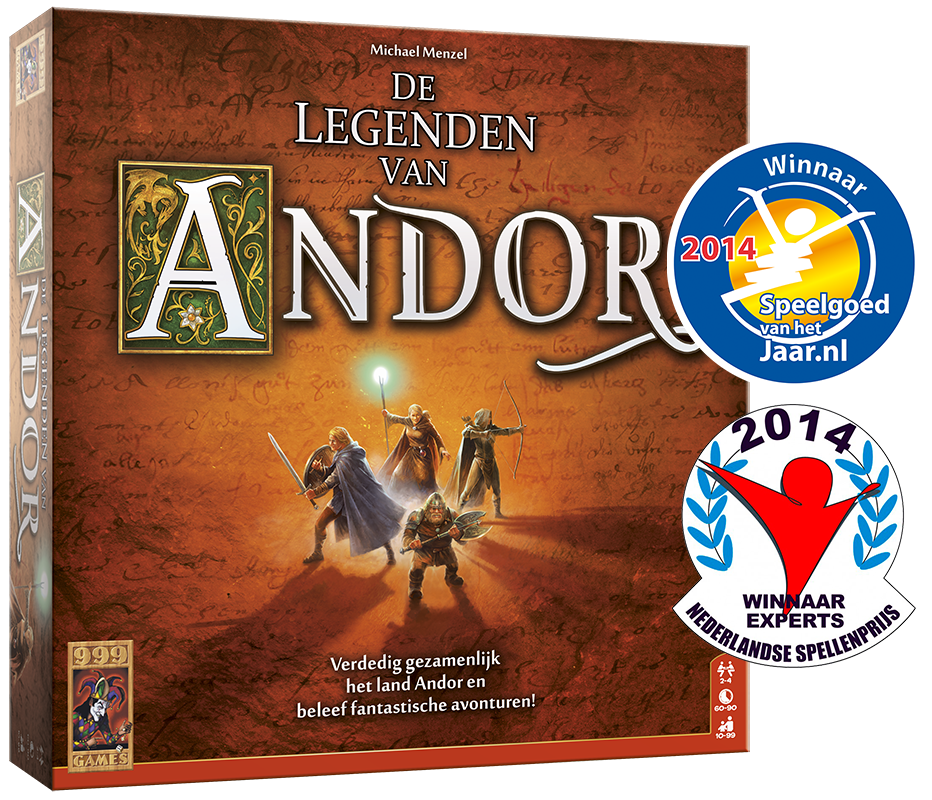 De Legenden van Andor Basisspel - Bordspel