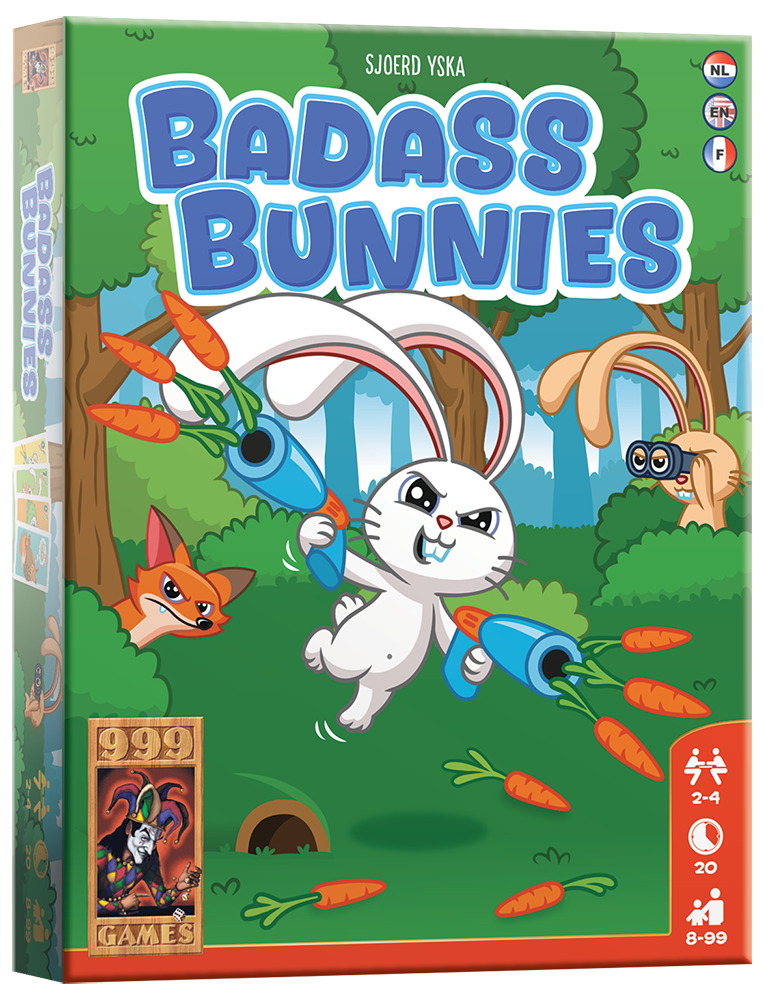 Badass Bunnies - Kaartspel afbeelding