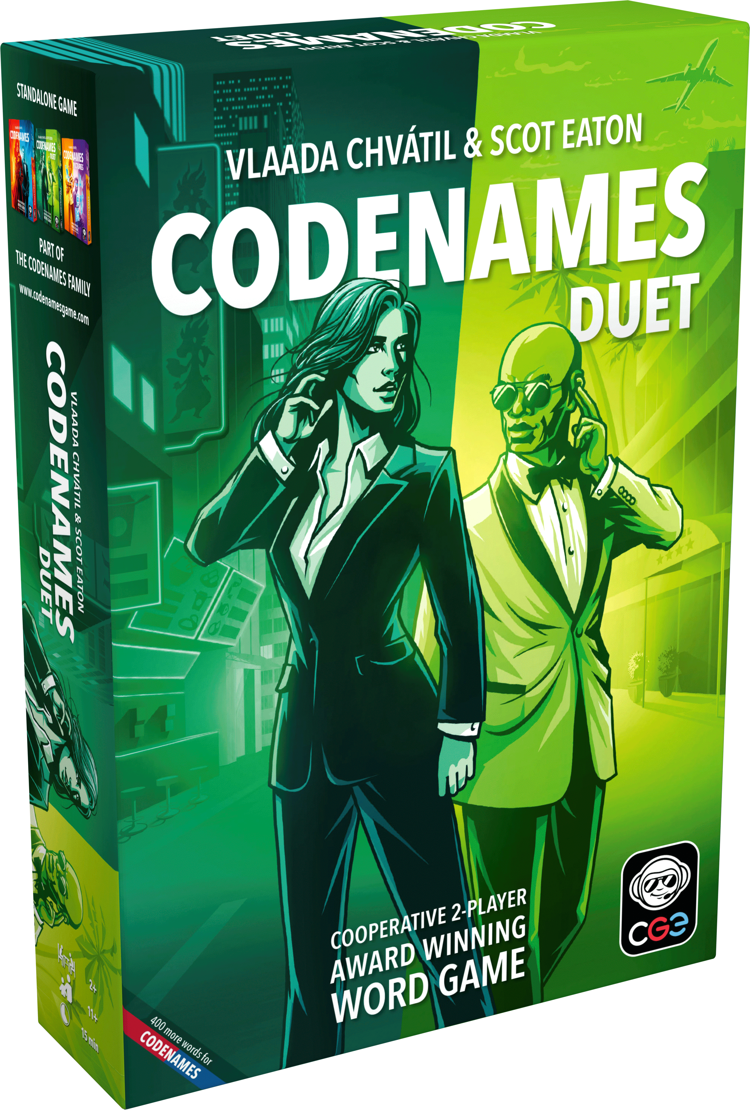 Codenames Duet EN'25 - Bordspel afbeelding