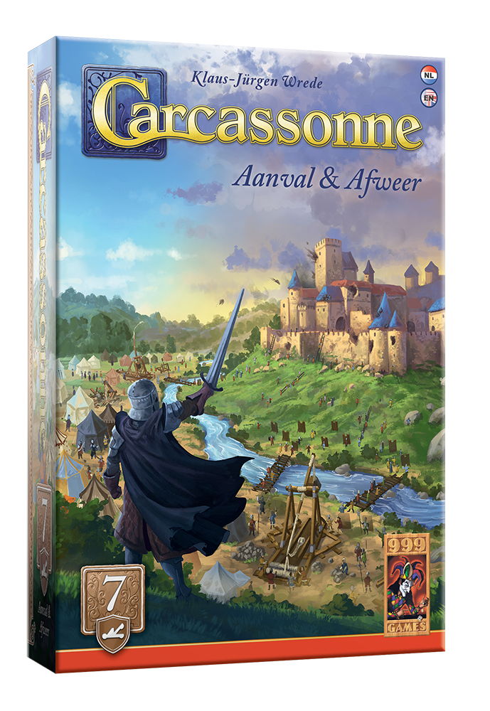 Carcassonne: Aanval&Afweer Uitbreiding - Bordspel afbeelding