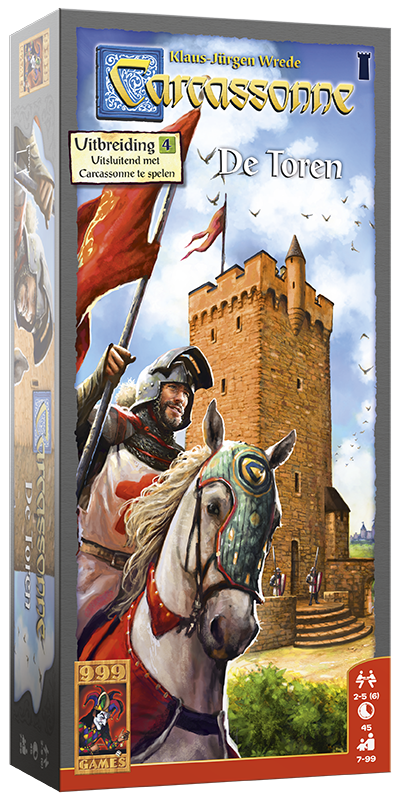 Carcassonne: De Toren Uitbreiding - Bordspel