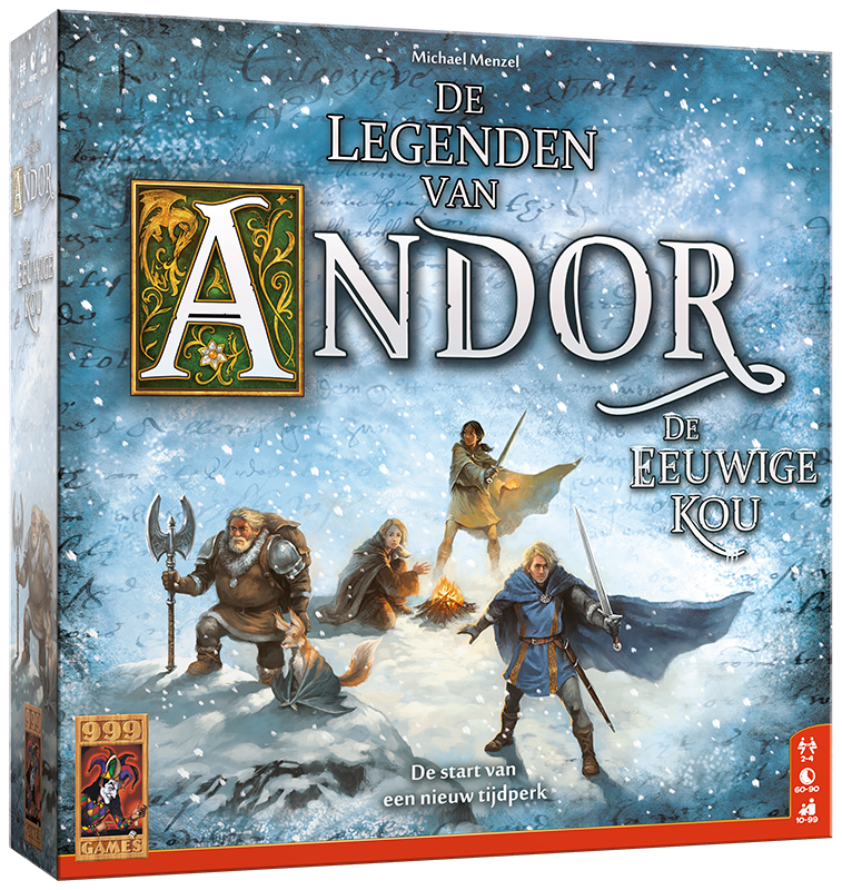 De Legenden van Andor: De Eeuwige Kou - Bordspel