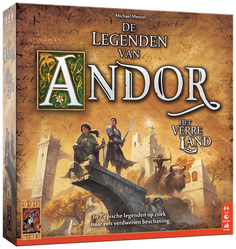 De Legenden van Andor: Het Verre Land - Bordspel