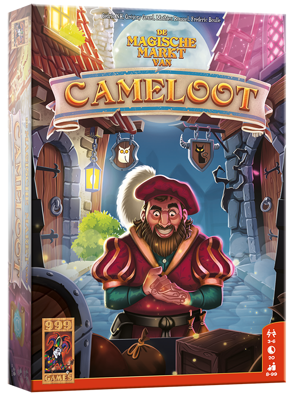 De Magische Markt van Cameloot - Kaartspel afbeelding