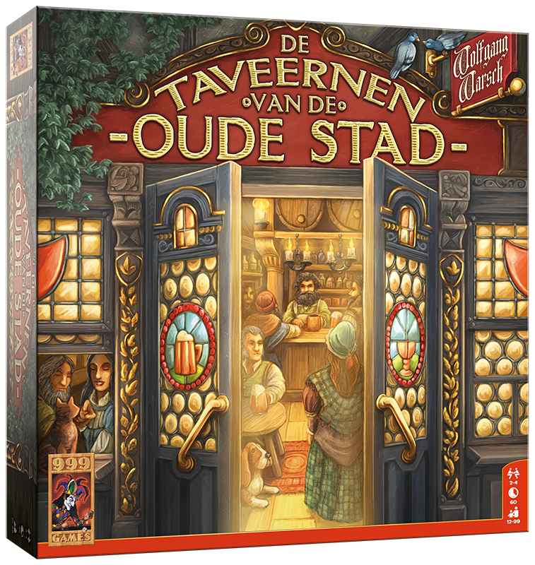 De Taveernen van de Oude Stad - Bordspel afbeelding