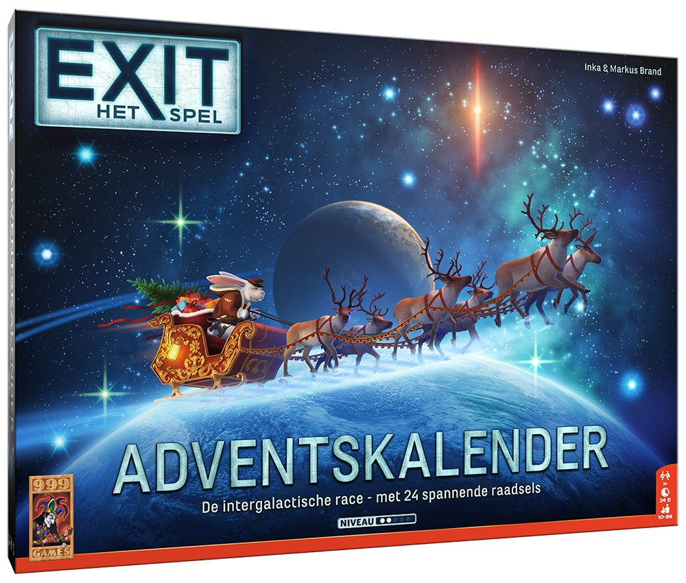 Exit Adventskalender: De intergalactische race - Breinbreker afbeelding