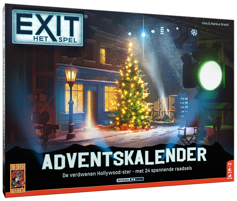 Exit: Adventskalender: De verdwenen Hollywood-ster - Breinbreker