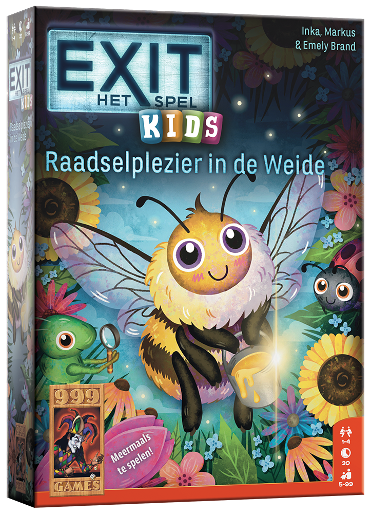 EXIT - Kids Raadselplezier in de weide - Breinbreker afbeelding