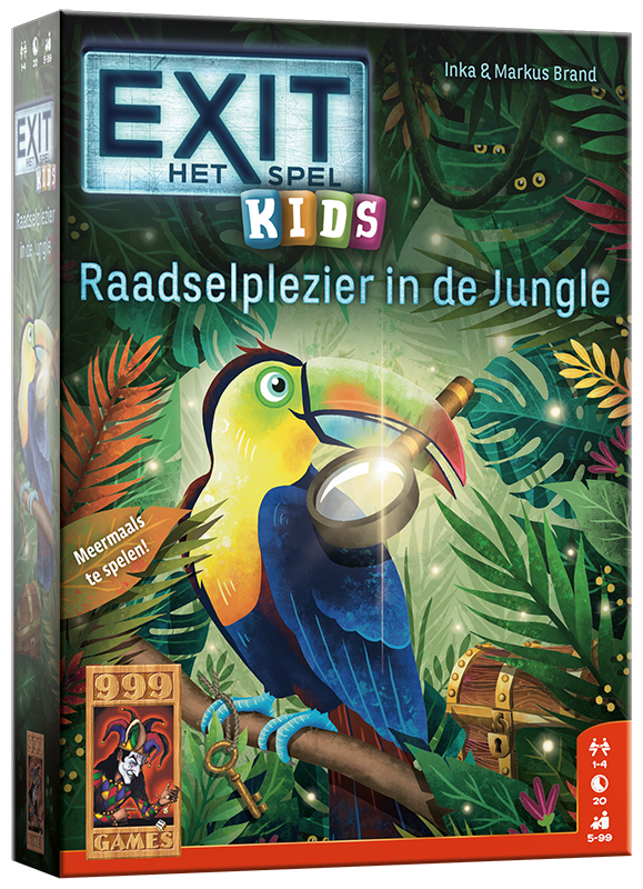 EXIT - Kids Raadselplezier in de Jungle - Breinbreker