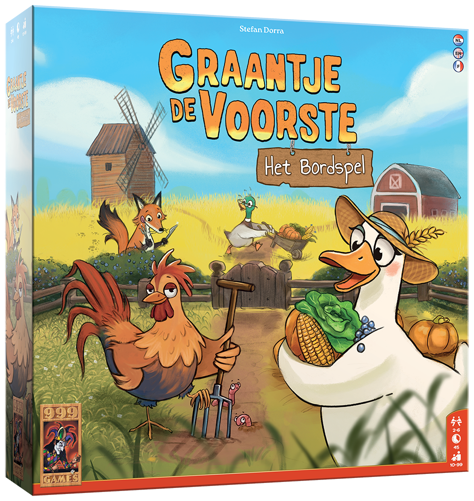Graantje de Voorste: Het Bordspel - Bordspel afbeelding