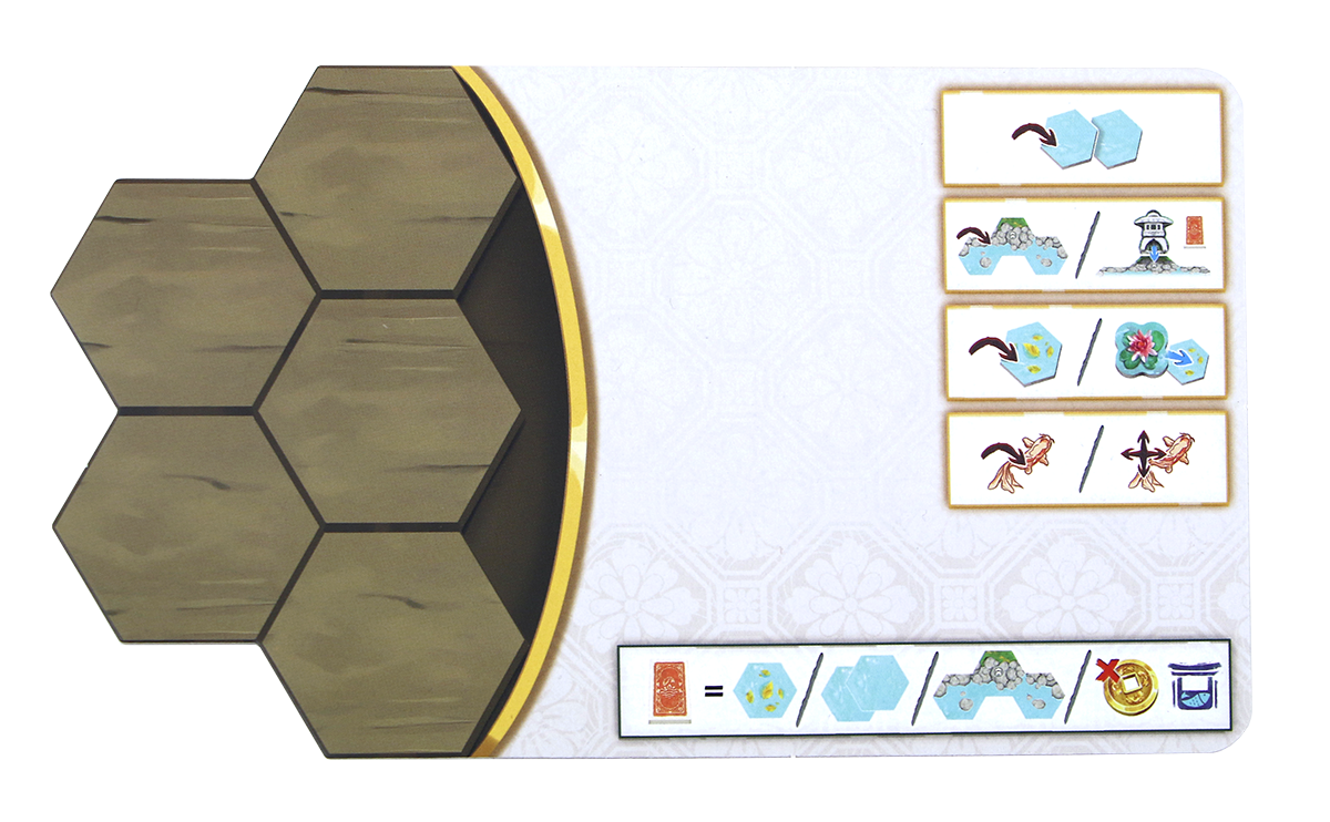 Koi DIY-tableau - Bordspel