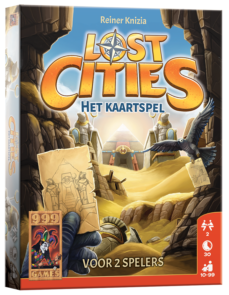 Lost Cities: Het kaartspel - Kaartspel afbeelding