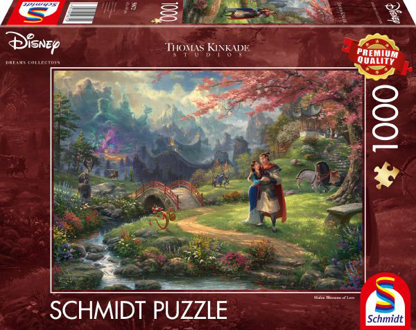 Disney Mulan, 1000 stukjes - Puzzel afbeelding
