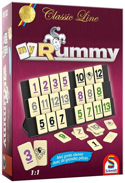 Classic Line My Rummy NL/FR - Educatief Spel afbeelding