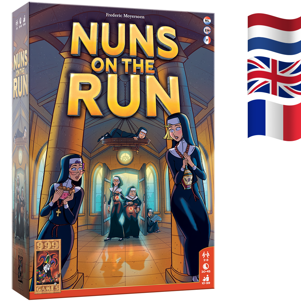 Nuns on the run - Bordspel