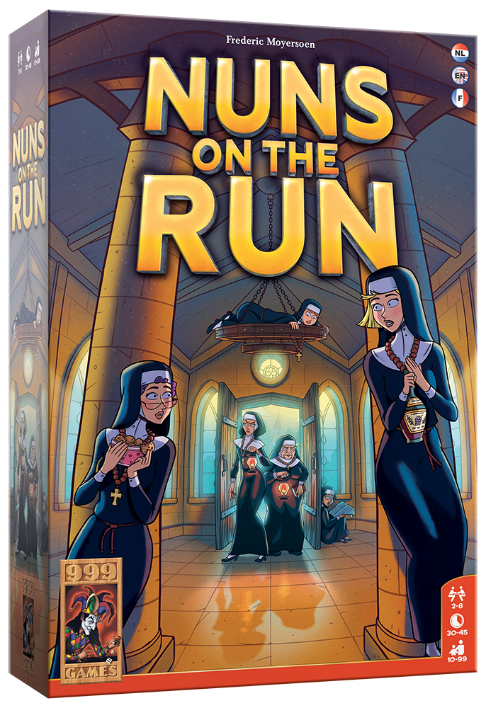 Nuns on the run - Bordspel afbeelding