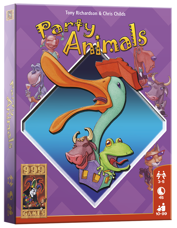 Party Animals     - Kaartspel afbeelding