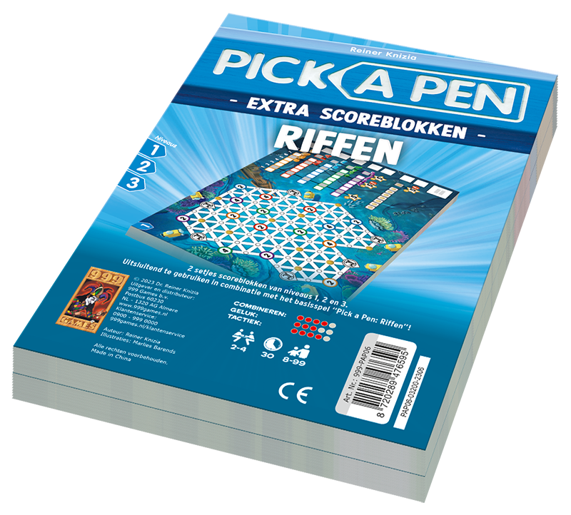 Pick a Pen Riffen Scoreblokken - Dobbelspel