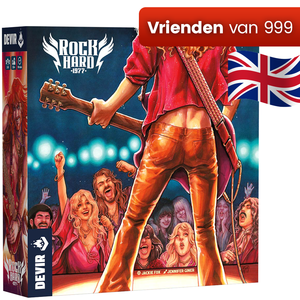 Rock Hard 1977 - Bordspel afbeelding