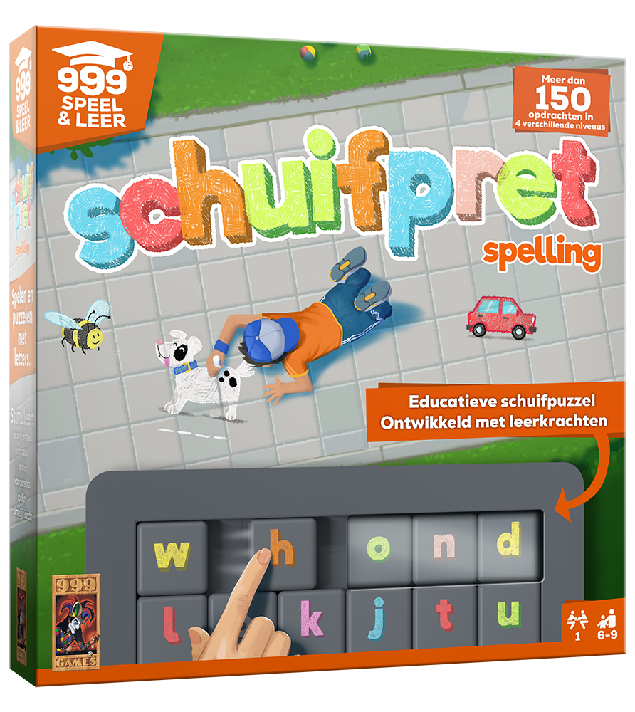 Schuifpret Spelling - Educatief Spel afbeelding