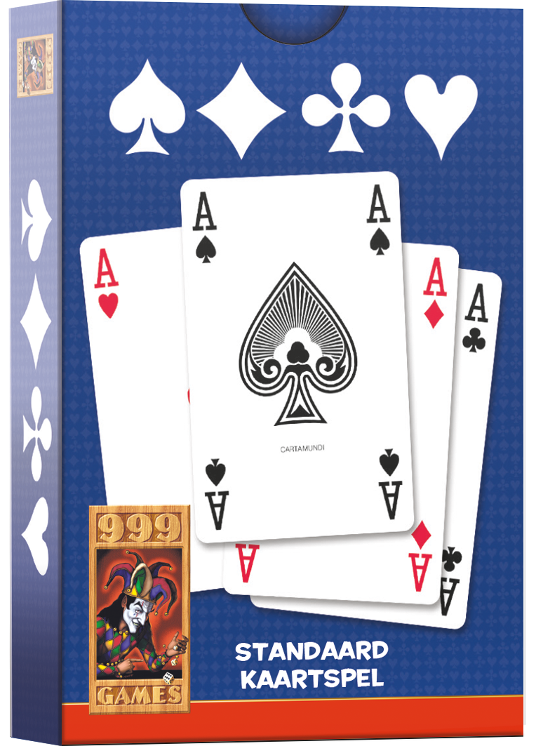 Standaard Kaartspel Blauw - Kaartspel