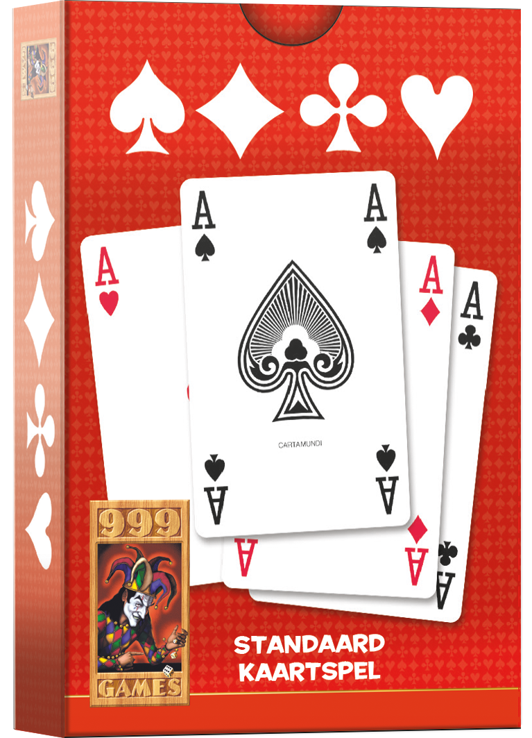Standaard Kaartspel Rood - Kaartspel