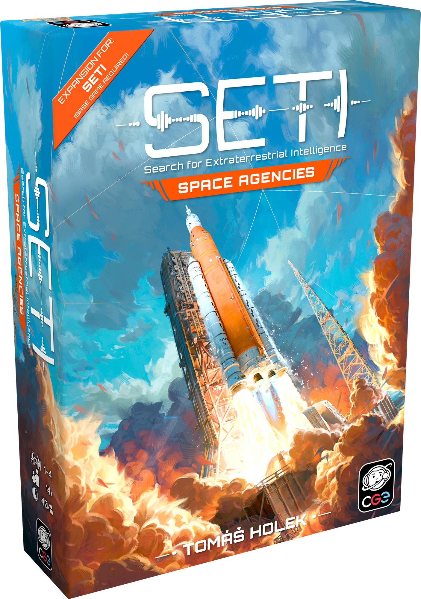 SETI - Space Agencies - uitbreiding - EN - Bordspel afbeelding
