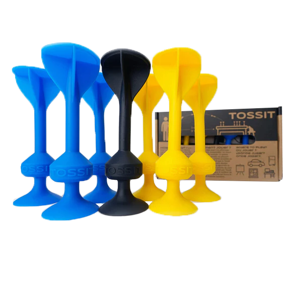 Tossit - Starter Pack - Blauw-Geel - Partyspel